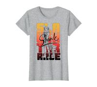 Disney Wreck-It Ralph 2 Vanellope And Shank Overlay T-Shirt, Women, Heather Grey, X-Large