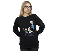 Disney Wreck It Ralph Elsa And Vanellope Sweatshirt In Black Black