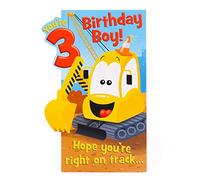 Disney You're 3 Big Digger 3rd Birthday Greeting Card Disney Character Cards