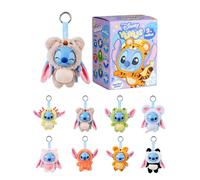 Disney YuYus Stitch Wave 1 - Plüsch-Vinyl-Charms im Blindbox-Format, Bag-Charm-T