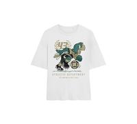 Disney Ze 43 Football Ladies Oversized T Shirt, White, Medium