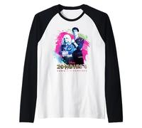 Disney ZOMBIES 4: Dawn of the Vampires Movie Zed & Addison Raglan Baseball Tee
