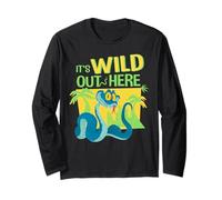 Disney Zootopia 2 Gary De'Snake It's Wild Out Here Funny Long Sleeve T-Shirt