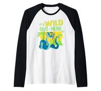 Disney Zootopia 2 Gary De'Snake "It's Wild Out Here" Funny Raglan Baseball Tee