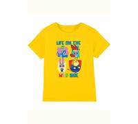 Disney Zootopia 2 Life On The Wild Side Kids T-Shirt, Yellow | Size: 5-6 Years Disney Yellow 5-6 Years