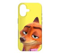 Disney Zootopia 2 Nick Wilde Fox Big Face Yellow Case for iPhone 17