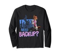 Disney Zootopia 2 Nick Wilde & Judy Hopps Need Backup? Long Sleeve T-Shirt