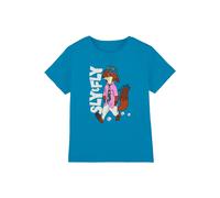 Disney Zootopia 2 Nick Wilde Sly & Fly Kids T-Shirt, Turquoise | Size: 3-4 Years Disney Turquoise 3-4 Years