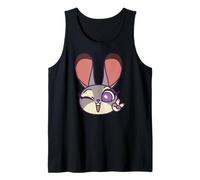 Disney Zootopia Judy Hopps Cute Kawaii Big Face Costume Tank Top
