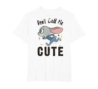 Disney Zootopia Judy Hopps Don't Call Me Cute T-Shirt, Men's Big and Tall, White, 2X Tall