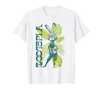 Disney Zootopia Judy Hopps Summer Vibes Distressed Portrait T-Shirt