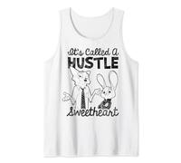Disney Zootopia Nick & Judy It's Called A Hustle Sweetheart Tank Top