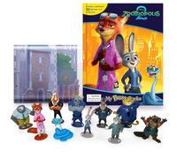 Disney Zootropolis 2 My Busy Books - Storybook, 10 figurines, playmat