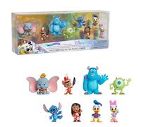 Disney100 Years of Dynamic Duos Celebration Collection Limited Edition 8-Piece Figure Pack, Officially Licensed Kids Toys for Ages 3 Up, Gifts and Presents by Just Play