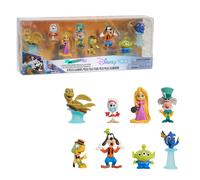 Just Play Disney100 Years of Laughter Celebration Collection Limited Edition 8-Piece Figure Pack, Kids Toys for Ages 3 Up