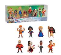 Disney100 Years of Relentless Pursuit, Limited Edition 8-piece Figure Set, Kids Toys for Ages 3 Up by Just Play