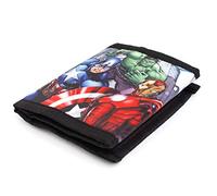 DisneyBagStore Marvel Avengers Super Hero Stuff Comics Trifold Wallet for Boys Children Kids, Black, X-Small, Black, Classic