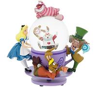DisneyParks Exclusive - Musical Snow Globe - Spinning Alice in Wonderland Tea Party