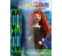 Disney's Brave Copy Colouring Book With Crayons