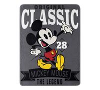 Disney's Mickey Mouse ""A Classic"" Micro Raschel Throw Blanket 46""