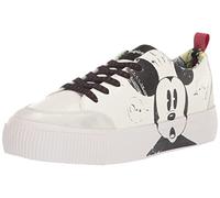 Disney's Mickey Mouse craquelure Sneakers White