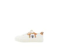 Disney's Mickey Mouse Platform Sneakers White