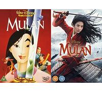 Disney's Mulan 2 Film DVD Collection - Mulan DVD / Mulan DVD 2020 - Mulan Animated And Mulan Movie 2020 Collection DVD