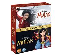 Disney's Mulan (2020) + Mulan animated Double Pack Blu-ray [Region Free]