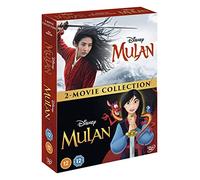 Disney's Mulan (2020) + Mulan animated Double Pack DVD