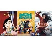 Disney's Mulan 3 Films Collection DVD - Mulan DVD / Mulan 2 DVD And Dsiney's Mulan DVD 2020 - Disney's Mulan Collection DVD