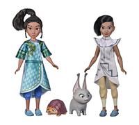 Disney's Raya and The Last Dragon Young Raya and Namaari Fashion Dolls 2-Pack Fashion Doll Clothes Toy for Kids 3 and up