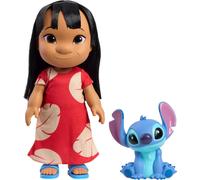 Just Play Disney Lilo & Stitch 14-inch Poseable Lilo Doll with 5-inch Stitch Figure, Collectible Toys, Toy for Fans, Girls, Boys, Kids, Ages 3 and Up