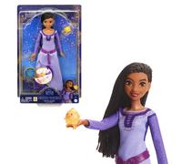Disney's Wish Singing Asha of Rosas Fashion Doll & Star Figure, Posable with Rem