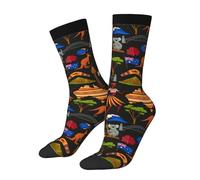 DISNIMOO Australian Kangaroo Style Socks Wedding High Socks For Men Women Crew Socks