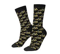DISNIMOO Funny Socks Novelty Socks Construction Backhoe Digger Unisex Funky Socks Casual Dress Socks
