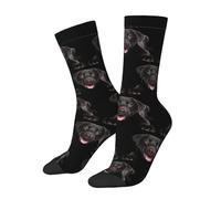 DISNIMOO Labrador Black Labs Matter Socks Wedding High Socks For Men Women Crew Socks