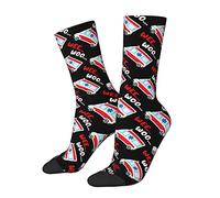 DISNIMOO Wee Woo Ambulance Amr Socks, Funny Novelty Crew Socks Gift for Men Women Teen