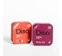 Diso® AM PM Daily Wellness Bundle - 60 Oral Strips (30 Energy + 30 Sleep) - Natural Support for Energy & Sleep - Caffeine, B Vitamins, Valerian & L-Theanine - Fast-Acting, Vegan, Sugar-Free Supplement
