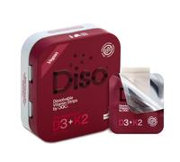 Diso® Vitamin D3 K2 Supplement | High Strength Dissolvable Strips | Vegan Alternative to Calcium & Vitamin D Tablets | Bone, Joint, Teeth & Immune Support | Raspberry Flavour | 30 Days Tin