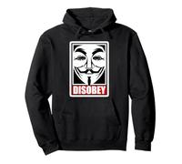 DISOBEY T-Shirt Disobedience Anonymous Revolution Pullover Hoodie