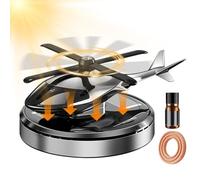 Disodrier Diffuser For Car, Solar - For Helicopter Car | Dashop -Car Aromatherapy In The Shape Of A Helicopter - Rotat Rotat Aromatherapy Diffuser