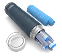 DISONCARE 74H 7 Insulin Pens Cooler Travel Case 2-8 Degrees, Insulated Medicine Cooler EpiPen Case Medical Travel Cooler Bag,Diabetic Travel Case Hard Shell TSA Approved with 2 Ice Pack(Blue)