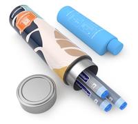DISONCARE Odyssey 60H 3 Insulin Pens Cooler Travel Case Medication Cooler for Travel TSA Approved Diabetic EpiPen Carry Case Medicine Travel Cooler Ice Pack with Medical Tag(Monstera Beige)
