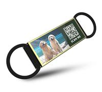 DISONTAG QR Code ID Tags for Dog Photo Personalized Free Online Pet Profile Large Picture Display-Modifiable-Privacy Control-No APP Required(23 * 58mm)