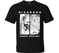 Disorder Mental Disorder T-Shirt Bristol Punk Rock amebix Chaos UK discharge6621(Large)