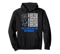 Disorders Of The Corpus Callosum Warrior Pullover Hoodie