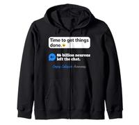 Disorders Of The Corpus Callosum Warrior Zip Hoodie