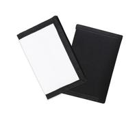 Dispalang Sublimation Wallets Blanks for Women Mother's Day DIY Gifts Christmas Polyester Heat Transfer Card Holder Blanks Product, Black, 2pcs, Casual