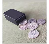 Dispenser Coins Magic Tricks Visual Appearing and Vanishing Coin Magic Accessories Close-up Parlor Illusions Gimmicks Props(Coins Not Included)