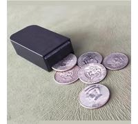 Dispenser Coins Magic Tricks Visual Appearing and Vanishing Magia Accessories Close-up Parlor Illusions Gimmicks Props No Coins